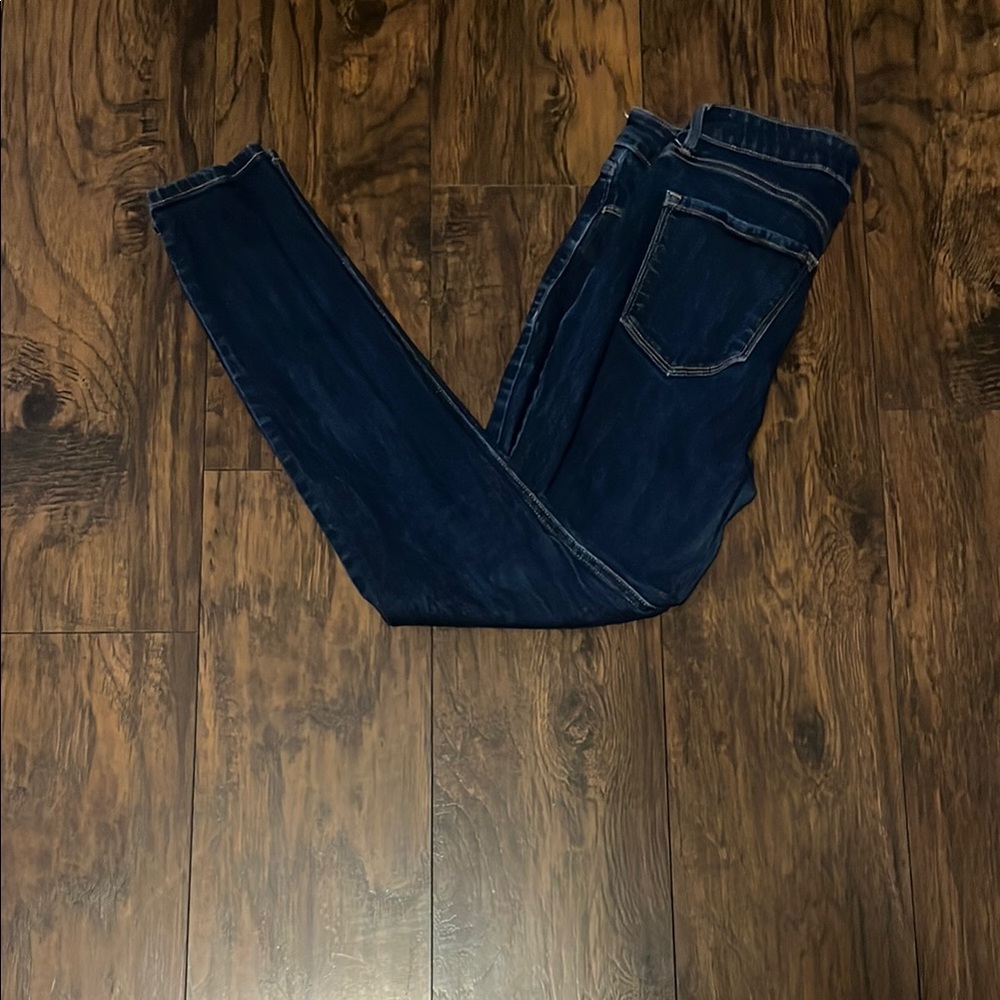 Old Navy Blue Skinny Jeans with Tapered Leg